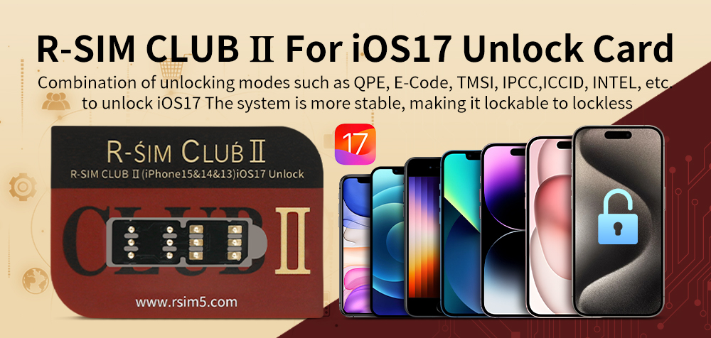 R-SIM CLUB2 V6 Unlocking Card For iOS17 iphone5-15 15pro max released -  GSM-Forum