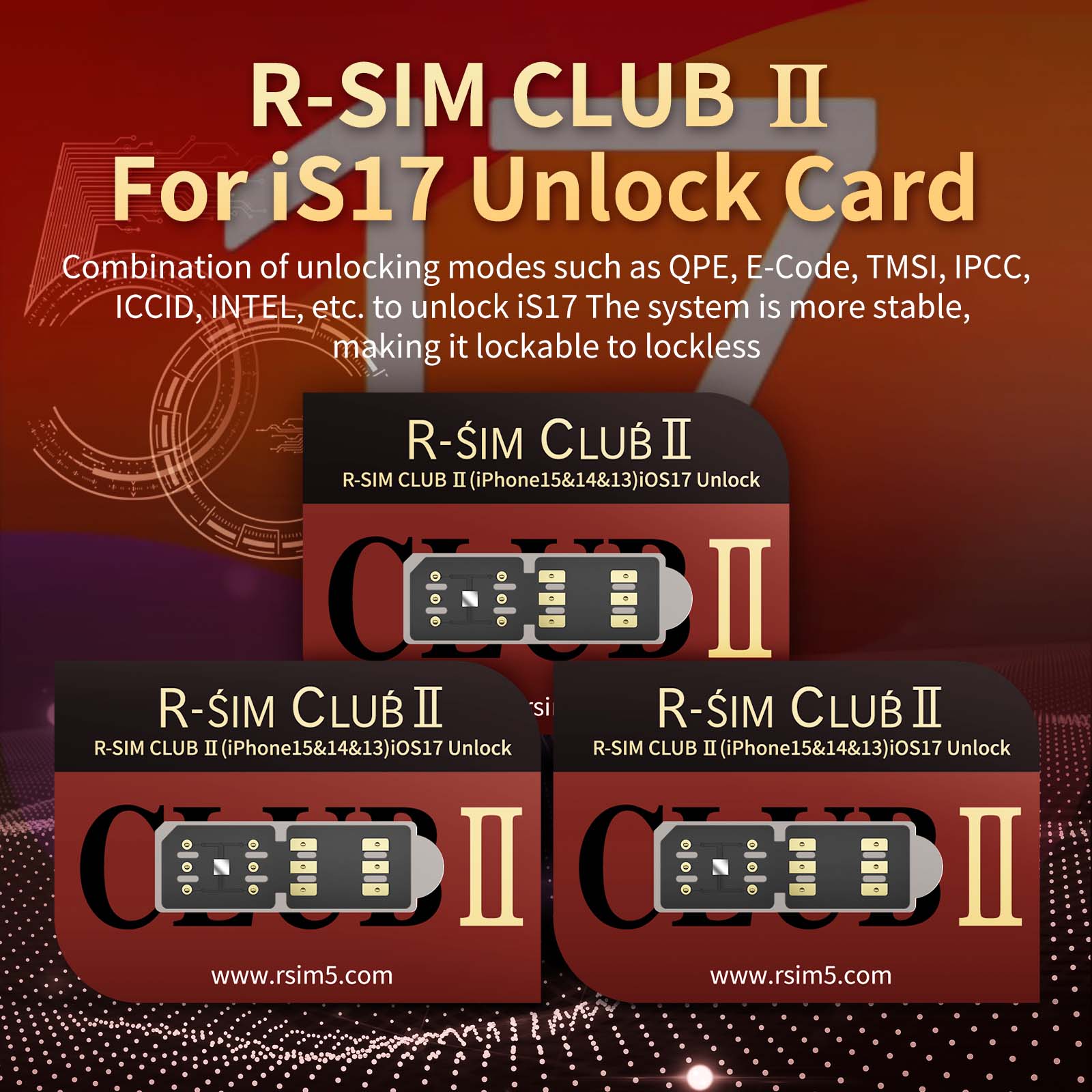 R-SIM CLUB2 V6 Unlocking Card For iOS17 iphone5-15 15pro max released -  GSM-Forum